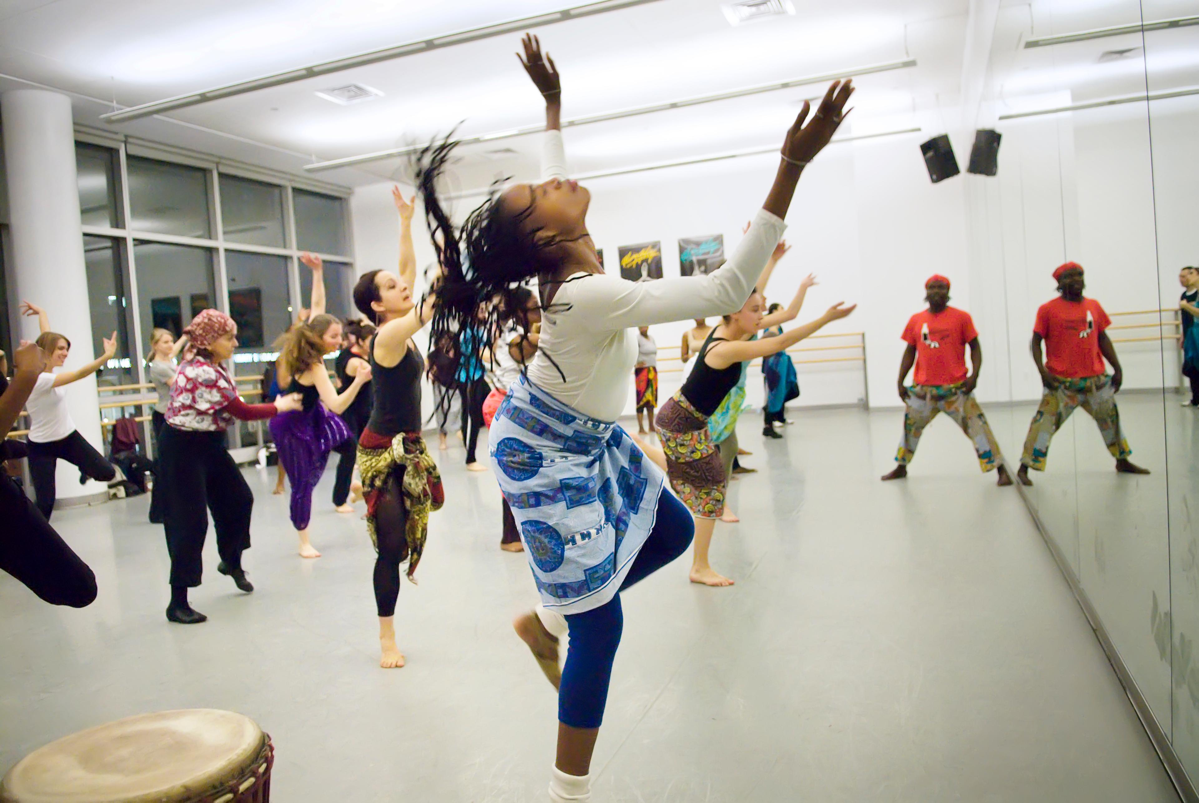 West African Class at The Ailey Extension